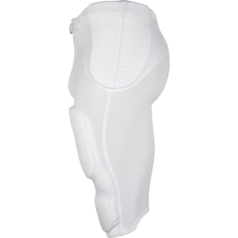 CHAMPRO Boys' Safety Integrated Football Practice Pant with Built-in Pads, White, Medium - Image 3